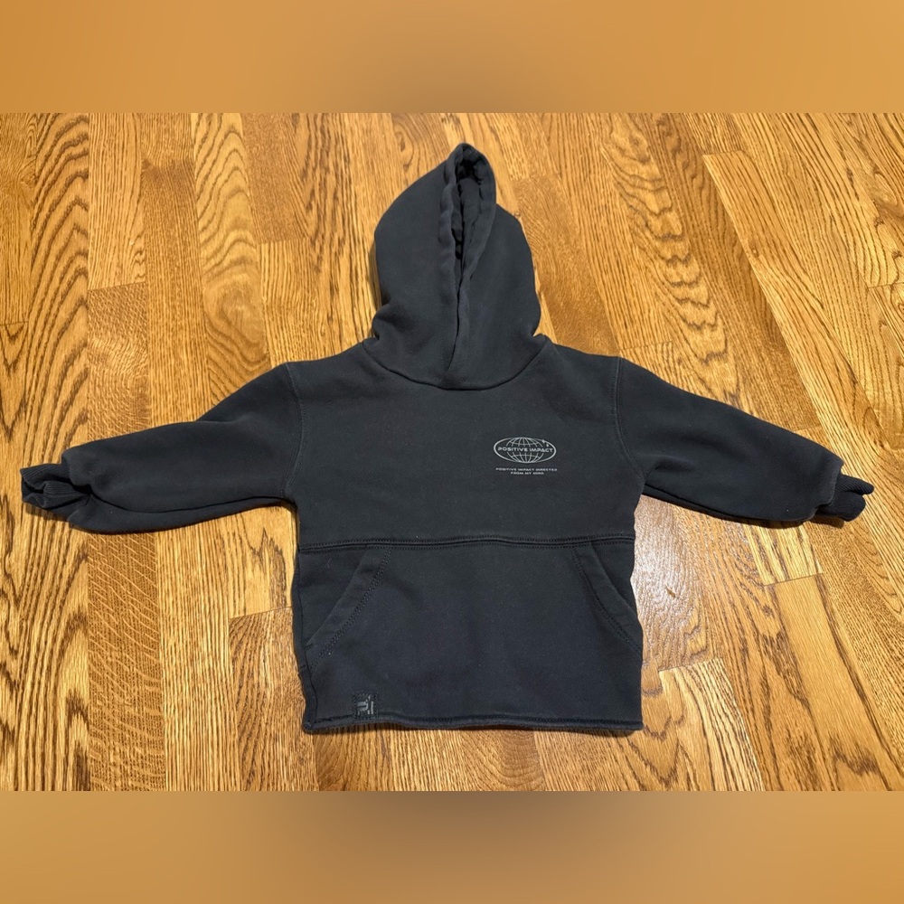 H&M Toddler Black Printed Hoodie